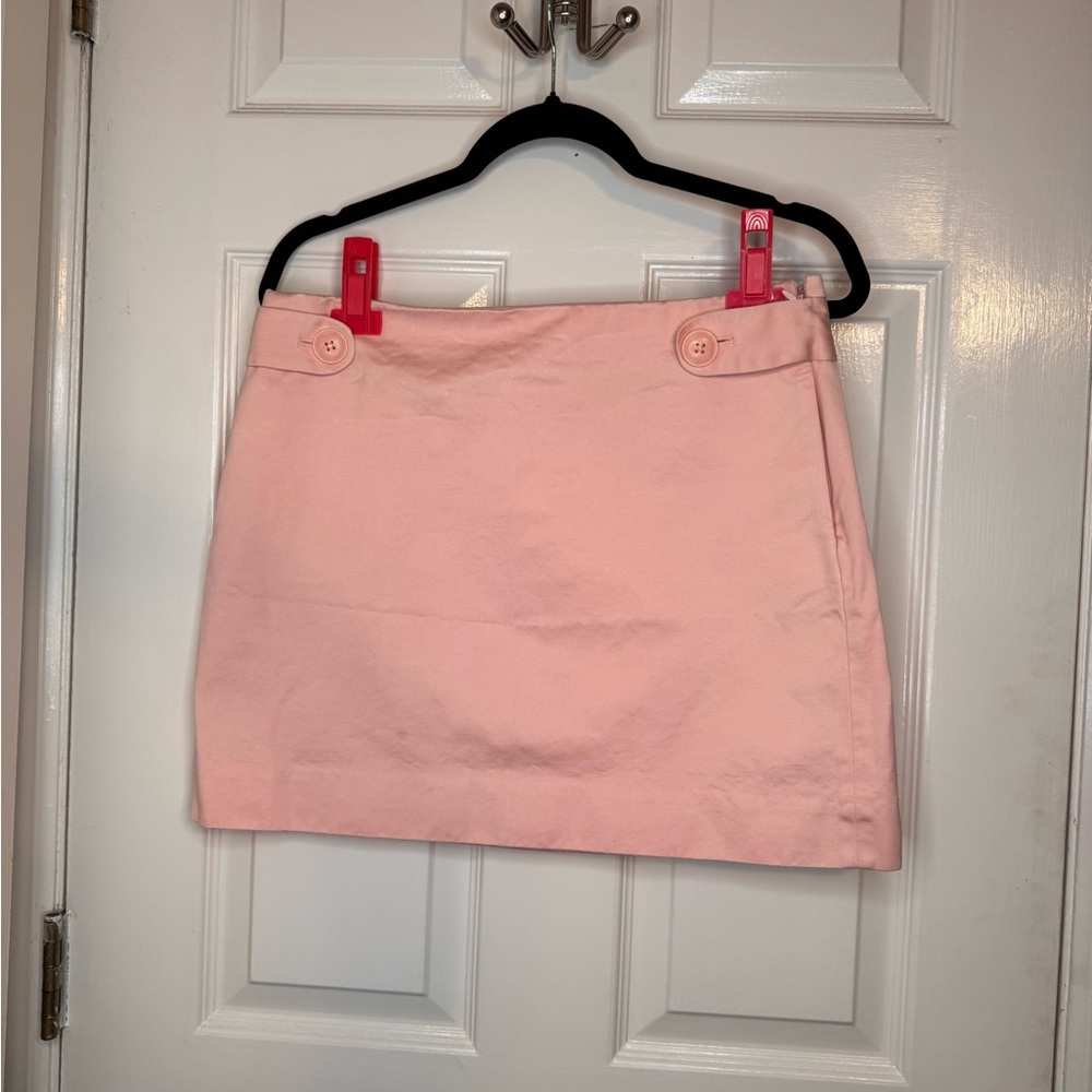 J. Crew Light Pink Mini Skirt